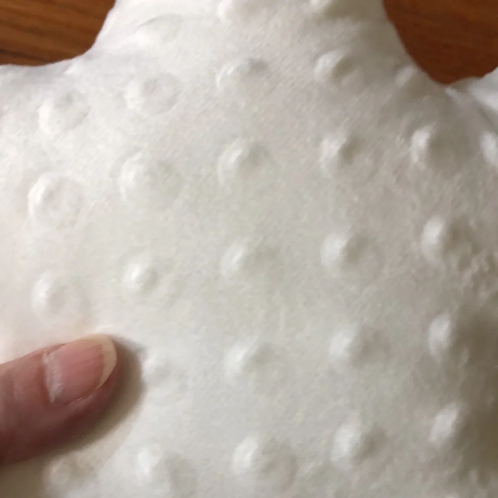 White Starfish Shaped Pillow
